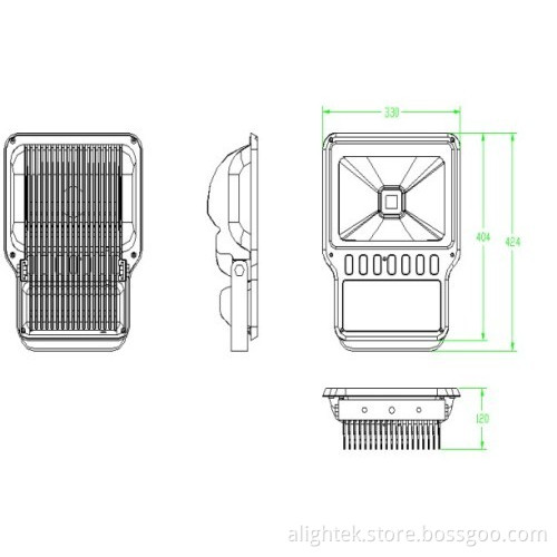120w High Power Led Floodlight 